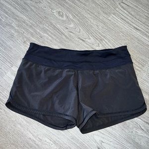 Lululemon Black Shorts with Zipper Pocket in back